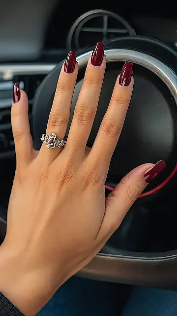 Gel Nails & Sparkly Rings: The Ultimate Combo!