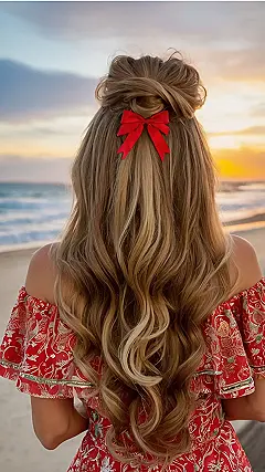 Glamazon Holiday Hair