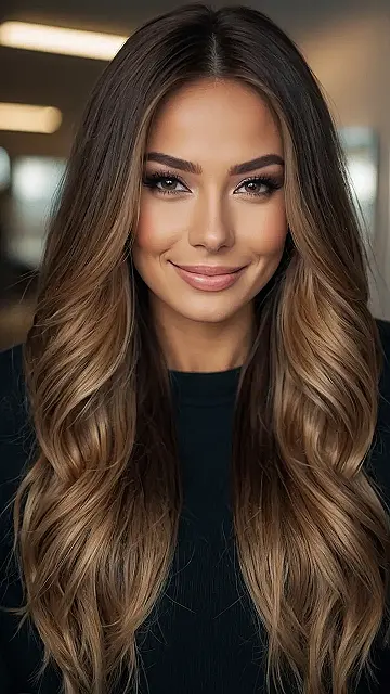 Fall Balayage Hair:  The “I Woke Up Like This” Look