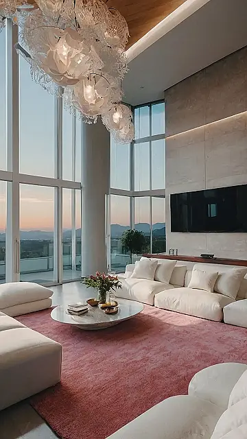 Dining in Style:  A House Interior That’s “lit”