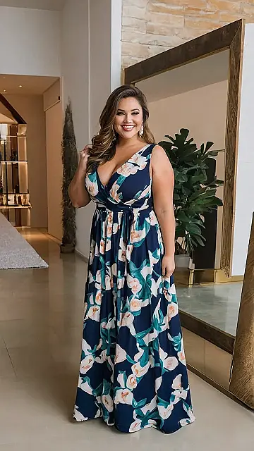Slay in Plus Size Maxi