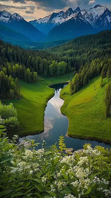 Emerald Embrace: Unwind