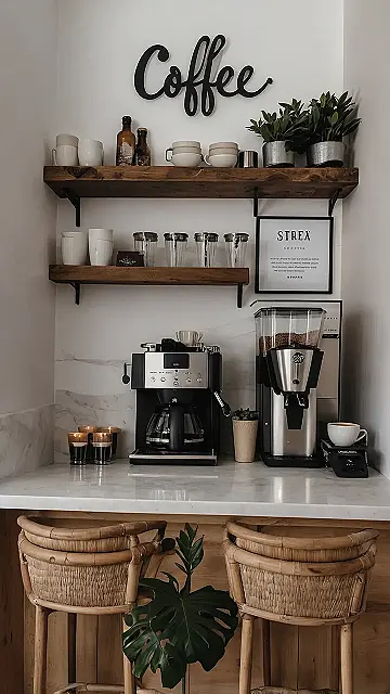 Caffeine Corner Setup