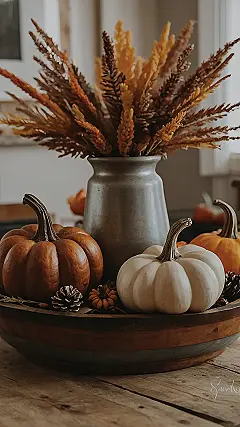 Spice & Shine: Fall Feast Decor