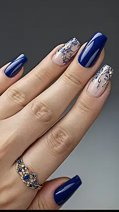Blue Nail Bliss