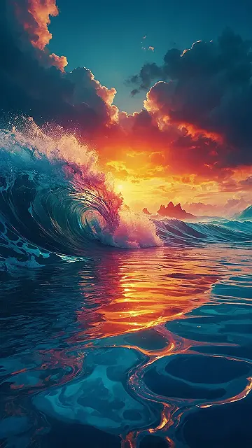 Wave Screen Background