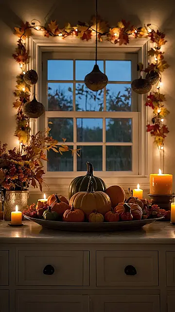 Spice & Shine: Fall Feast Decor