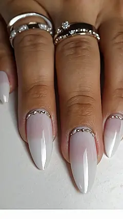 Sparkling White Tips