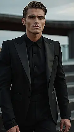 Neon Tuxedo