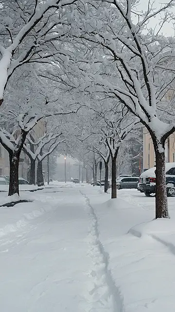 Bus Stop Blizzard