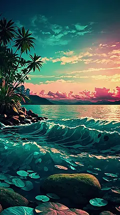 Aquatic Flower Fantasy