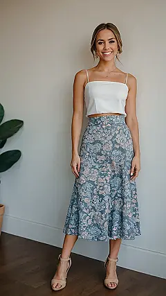 Skirt & Top: Supercharged