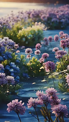 Lavender Cosmic Glow