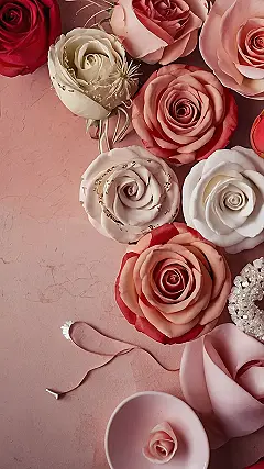 Crimson Kisses Wallpaper