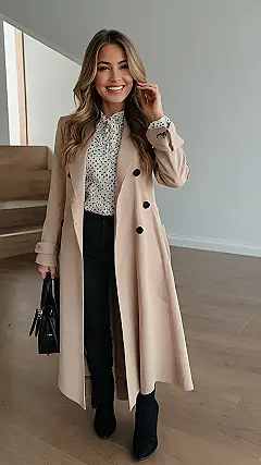 Chic and Cozy: Trench Coat Goals: