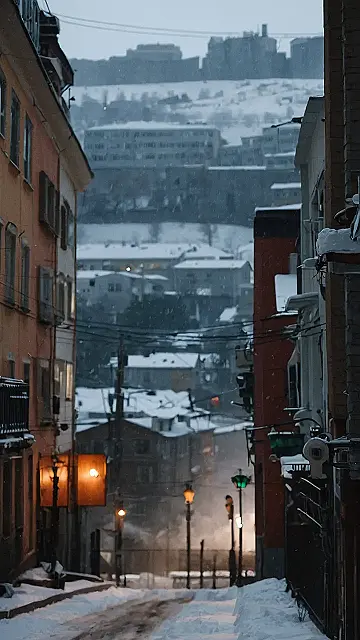 Winter’s Urban Stroll