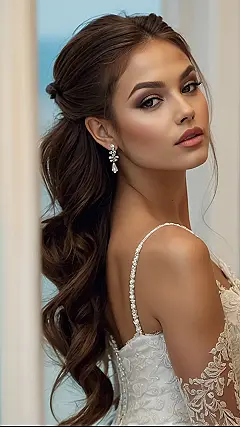 Half-Up: The Wedding Trend