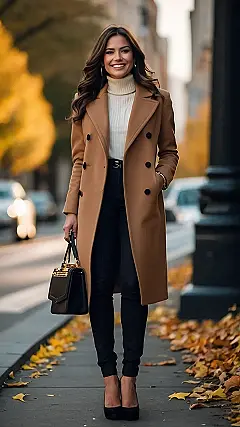Fall Fashion Goals:  Cozy Chic in the City