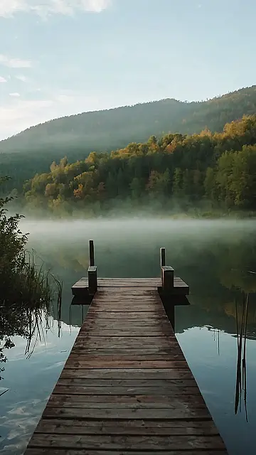 Misty Morning Calm
