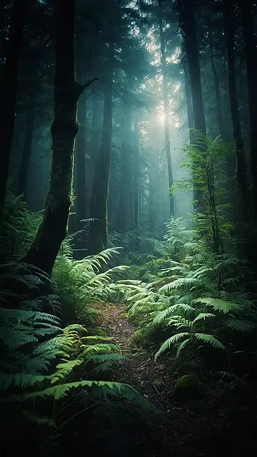 Into the Misty Woods