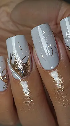 White & Gold Fusion