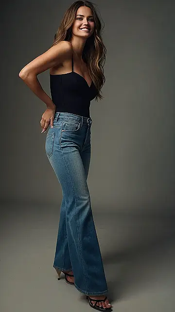 Denim Dreams:  Flares Are Back!