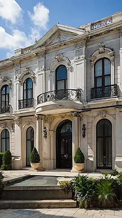 Detail-Driven Manor: