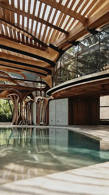 Nature’s Embrace: A Concrete Wonderland