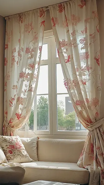 Bloom-tastic Drapes: