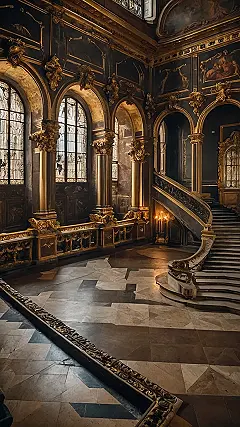 Gold Rush Grand Staircase: