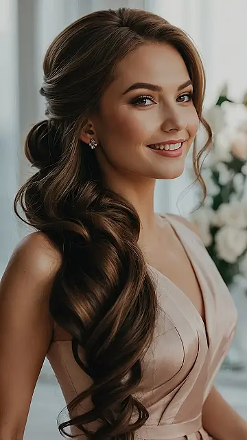 Effortless Wedding Hair