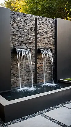 Vertical Water Art