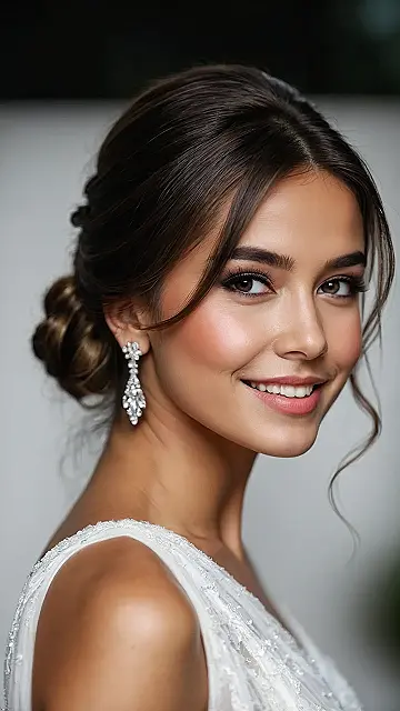 Simply Stunning Nuptial Hair