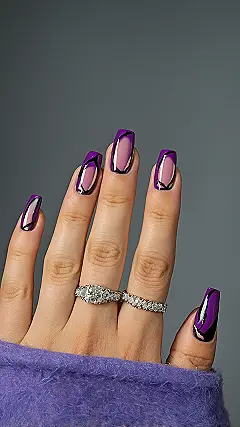 Fingertip Sunset Hues