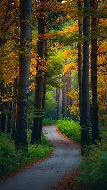 A Winding Path Through Nature’s Woods: