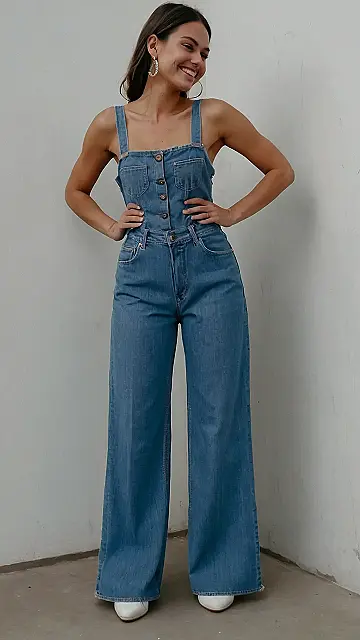 Denim Nirvana:  The Wide-Leg Jump
