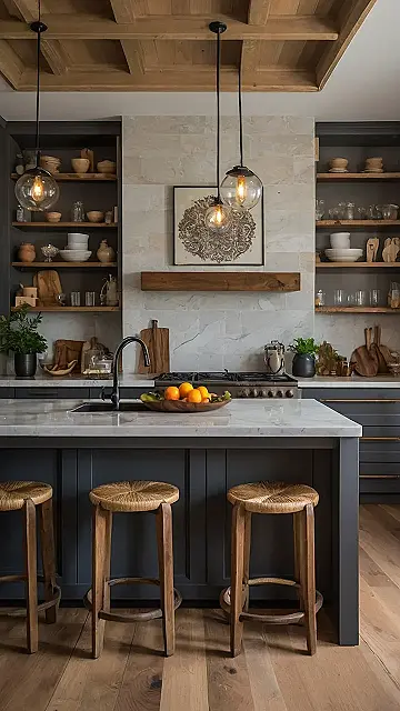 Kitchen Goals: A Place to Gather and Glow: