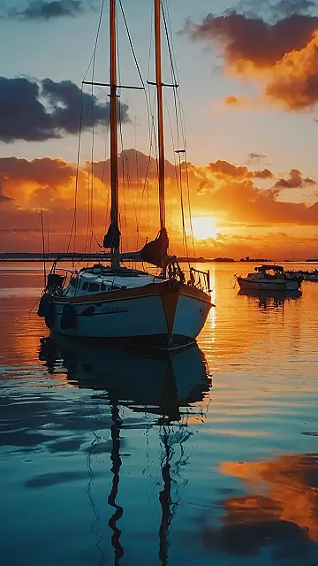 Sunset’s Silent Glide