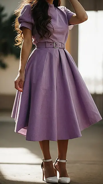 Purple Reign: Casual Classy Ladies Outfits: