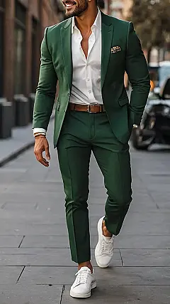 Green with Envy:  Formal Wear with a Twist