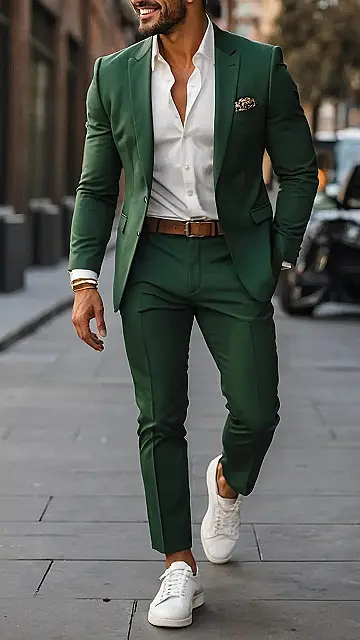 Green with Envy:  Formal Wear with a Twist
