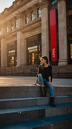 City Rain, Camera Frame