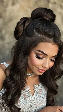 Chic & Secured Prom Hair