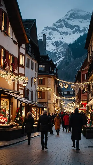European Christmas Dreamscape
