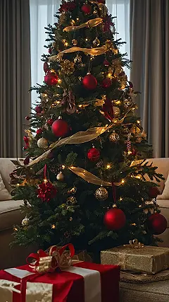 Red & Gold Christmas Simplicity