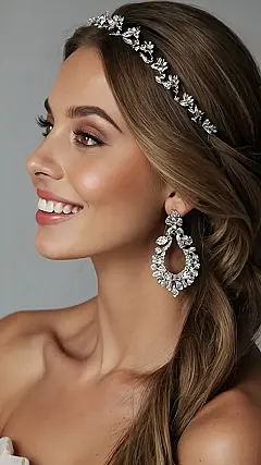 Sparkling Straight Locks