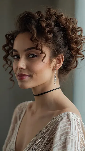 Curly Hairstyle Goals!
