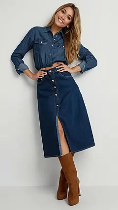 Denim Dreams:  Button Up and Rock Out!