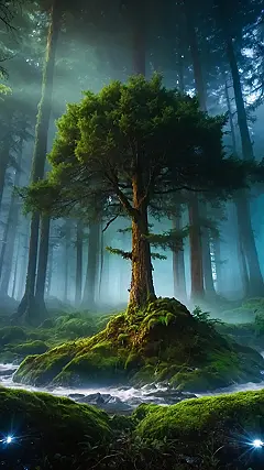 Lost in a Dreamy Forest