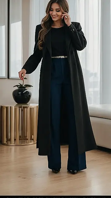 “Long Coat, No Problem!”